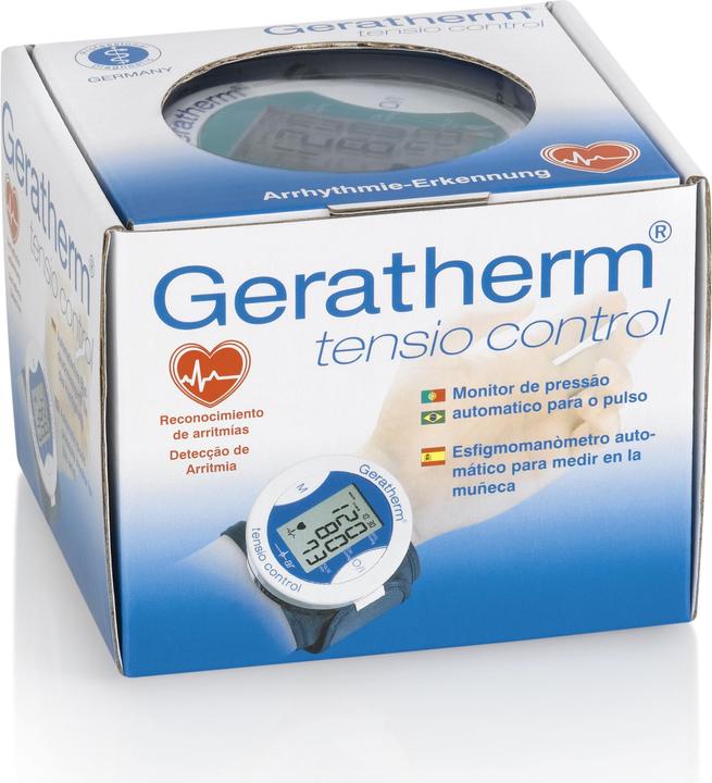 Produktbild Geratherm Tensio Control Arrythmieerkennung grün (Blutdruckmessgerät Handgelenk)