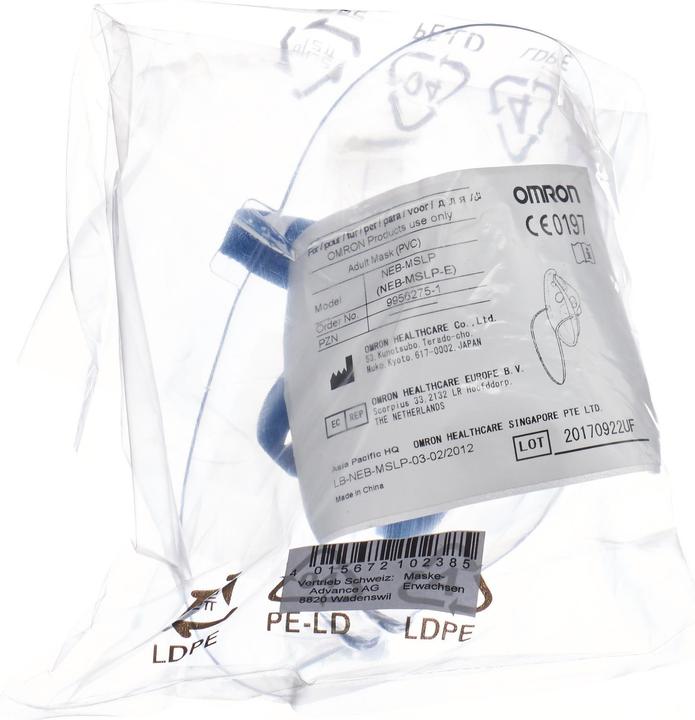 Produktbild Omron Erwachsenenmaske zu CompAir/CX/U22