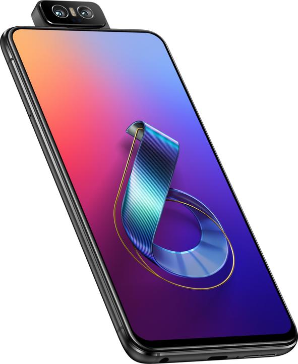 Image du produit ASUS ZenFone 6 (128 Go, Midnight Black, 6.40", Double SIM + SD, 48 Mpx, 4G)