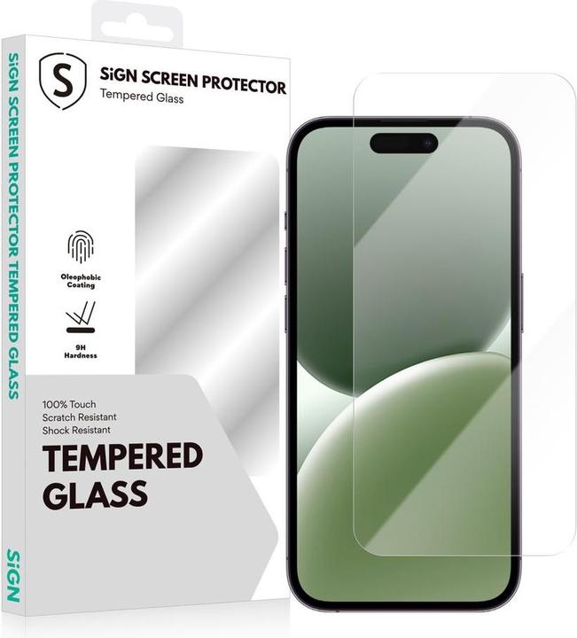 Produktbild SIGN Tempered Glass Screen Protector for iPhone 16 Pro (Apple iPhone 16 Pro)