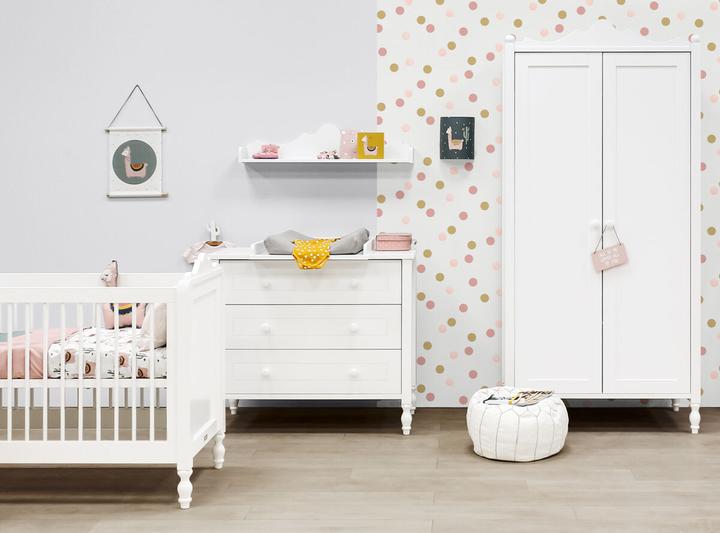 Produktbild Bopita Belle Babyzimmer 3-TLG Weiss
