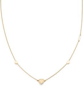 Liu Jo Graceful Gold Plated Heart Necklace Essential LJ2173