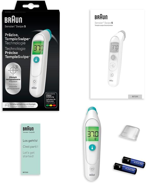 Produktbild Braun TempleSwipe BST200 (Stirn)