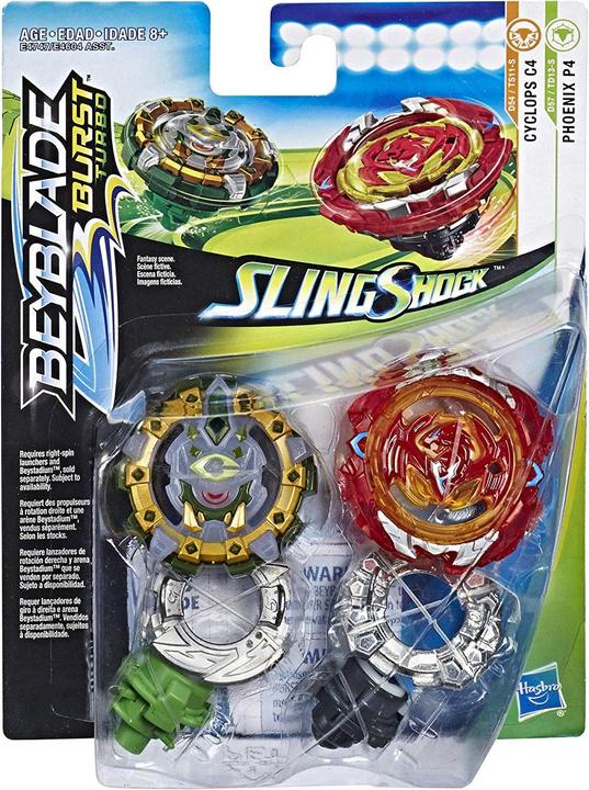 Image du produit Hasbro Beyblade Phoenix P4 et Cyclops C4