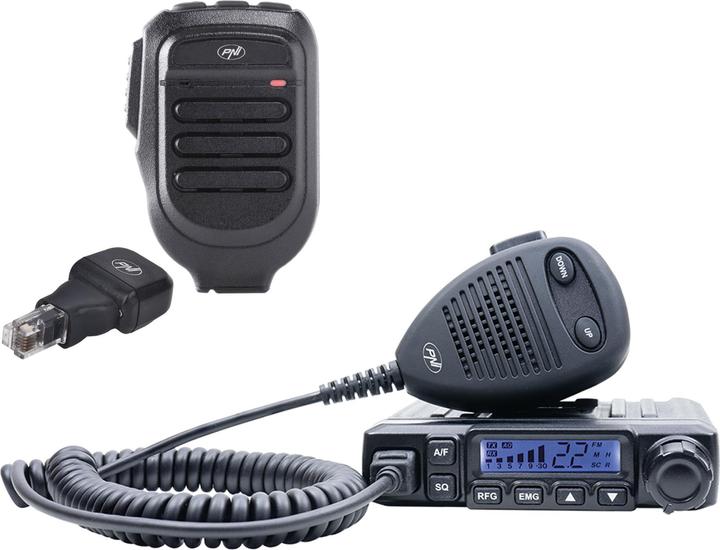 Image du produit PNI Radio CB Escort HP 6500 et dongle microphone supplémentaire avec Bluetooth Mike 65 inclus