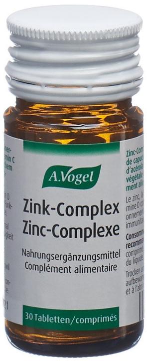 Actual product image A. Vogel Zink-Complex (30 Piece, Pills, 73 g)