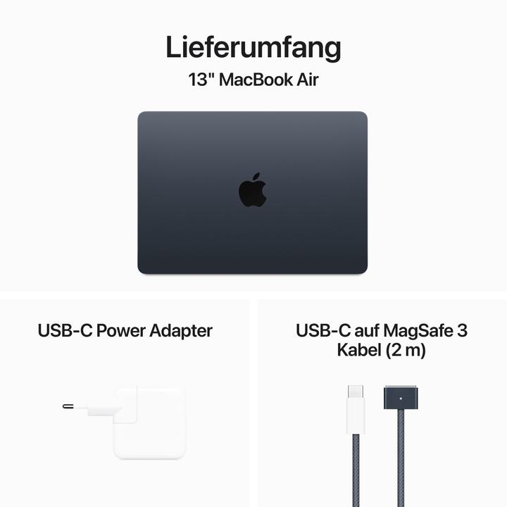 Actual product image Apple MacBook Air – 2024 (13.60", M3, 24 GB, 2000 GB, DE)