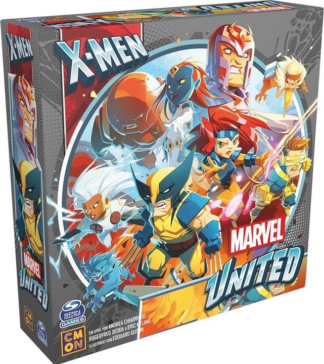 Produktbild Cmon CMND1305 - Marvel United: X-Men, Brettspiel, für 1-5 Spieler, ab 10 Jahren (DE-Ausgabe) (Deutsch)