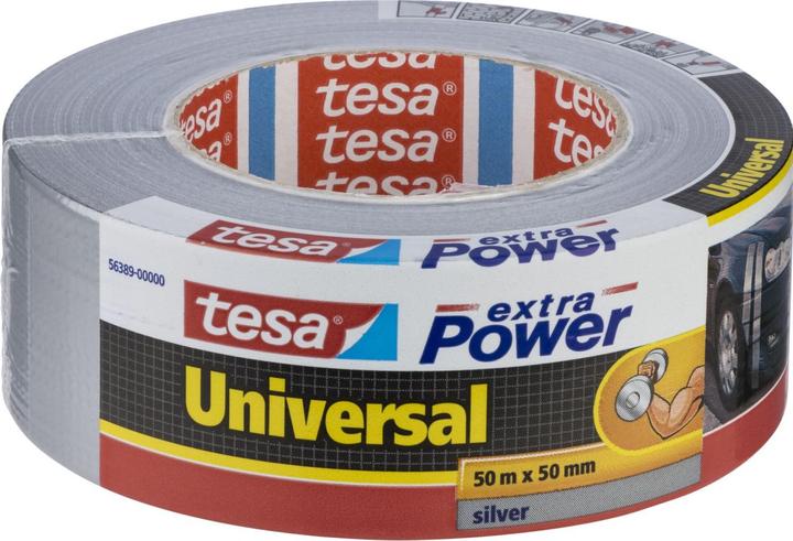 Produktbild tesa EXTRA POWER UNIVERSAL Gewebeband, gewebeverstärktes Ductape (50 mm)