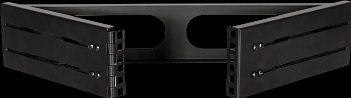 Image du produit LogiLink W02B40B Support mural 48,30 cm (19") 2 U, noir