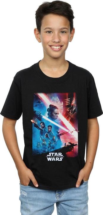 Immagine prodotto Star Wars The Rise Of Skywalker Theatrical Poster Maglietta Ragazzi (152, 158)