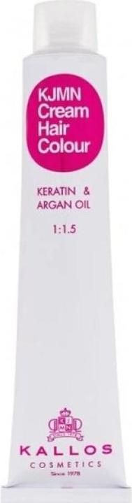 Kallos Cosmetics KJMN Creme Haarfarbe Keratin & Arganöl 6,60 Dunkel Dunkelrot Blond