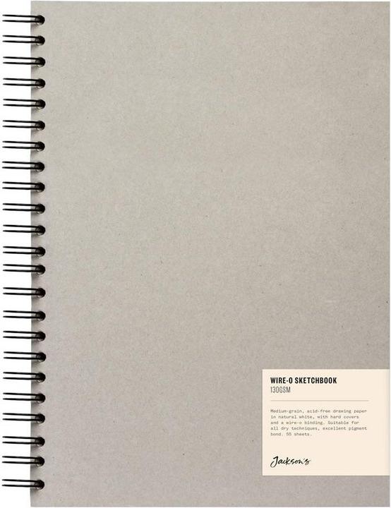Kunst&Papier Skizzenbuch (A4, Blanko, Harter Einband)