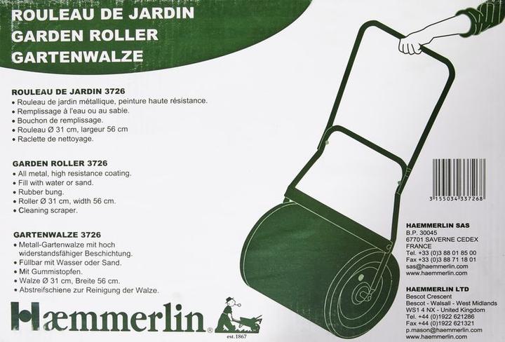Image du produit Haemmerlin Rouleau à gazon 3726 (Tondeuse à gazon)