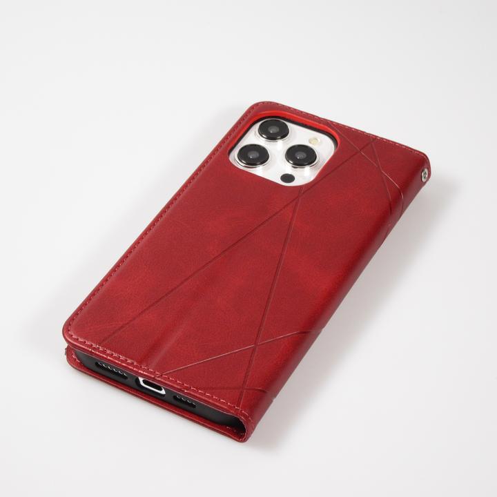 Actual product image PhoneLook Hull Flip Geometric (Apple iPhone 15 Pro Max)