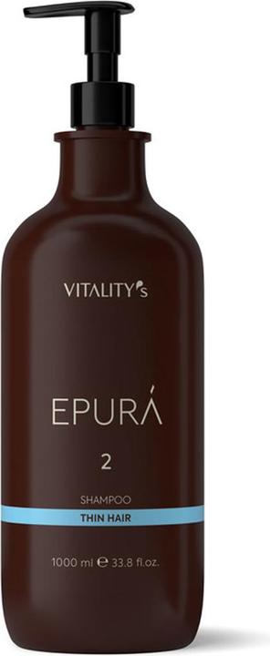 Actual product image Vitality's Thin Hair Shampoo 1000ml (1000 ml, Liquid shampoo)
