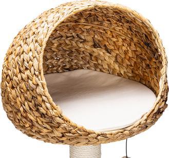 Actual product image Karlie Banana-Leaf Cat Tree Little Hole (93 cm, Beige)