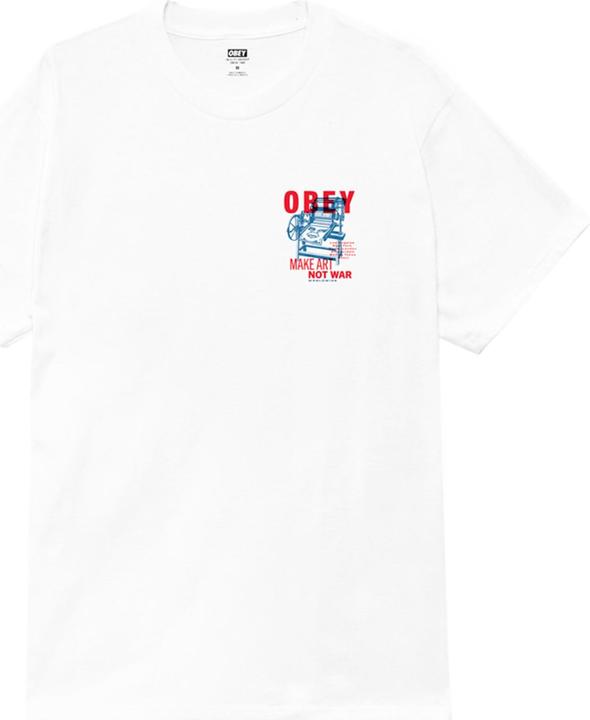 Immagine prodotto Obey Maglietta Obey Printing Press Make Art (S)
