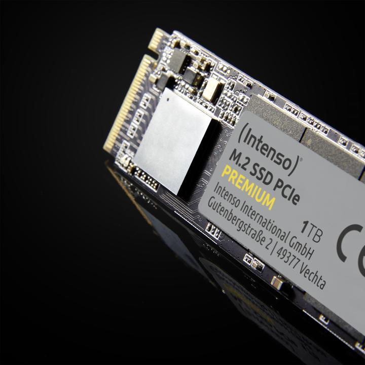Actual product image Intenso Premium (1000 GB, M.2 2280)
