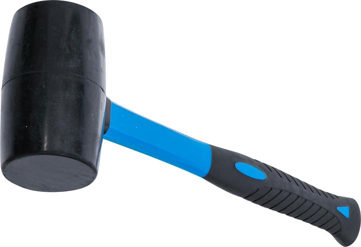 BGS Gummihammer Fiberglasstiel schwarzer Kopf Ø 65 mm 720 g (1014 g)