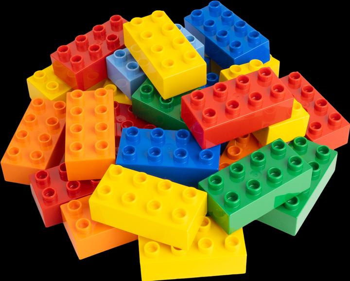Immagine prodotto LEGO Duplo 100 Baustein + 25 2x4 Steine Bunt NEU! Menge 125 Stueck