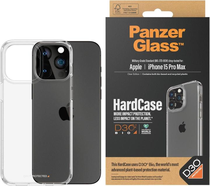 Immagine prodotto PanzerGlass Custodia rigida con D3O iPhone 2023 6.7 Pro Max (Apple iPhone 15 Pro Max)