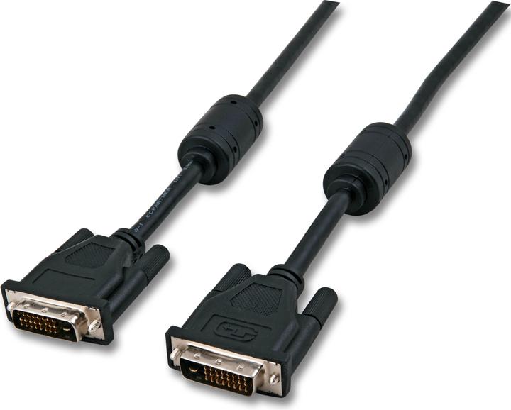 Produktbild EFB Elektronik DVI-D Dual Link,2x DVI-D 24+1,St.-St.,AWG 28,5,0m,sw (5 m, DVI)
