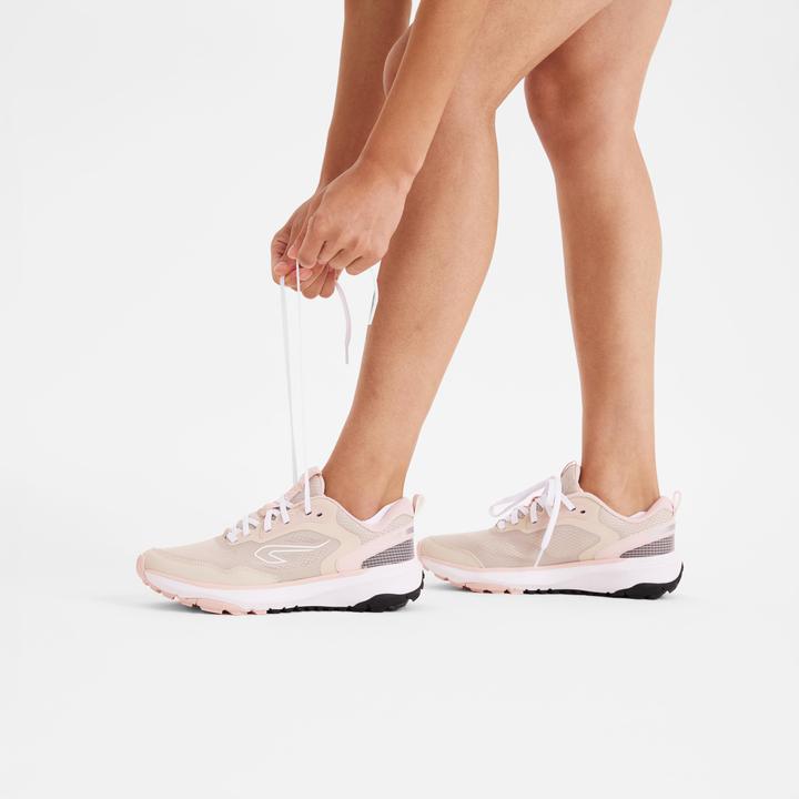 Produktbild Kalenji Laufschuhe Trailrunning Damen - JF 190 Grip beige/rosa (41)