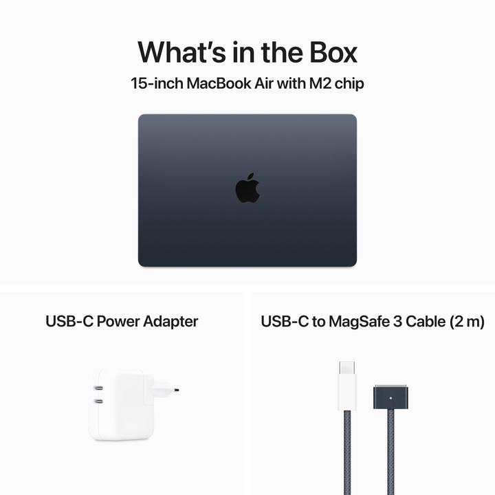 Image du produit Apple MacBook Air – 2023 (15", M2, 16 Go, 512 Go, CH)