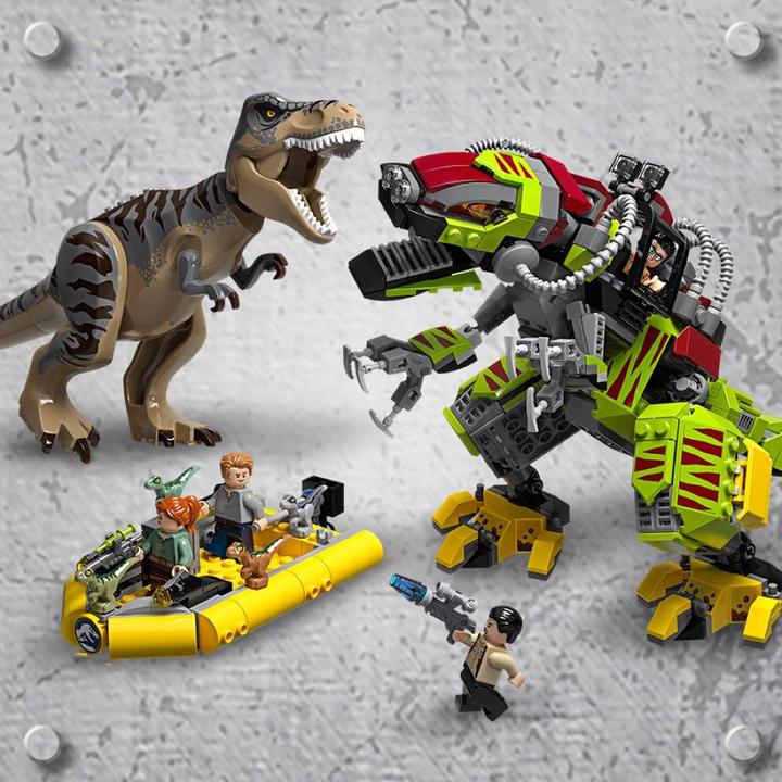 Immagine prodotto LEGO T-Rex contro Dino-Mech (75938, LEGO Jurassic World)