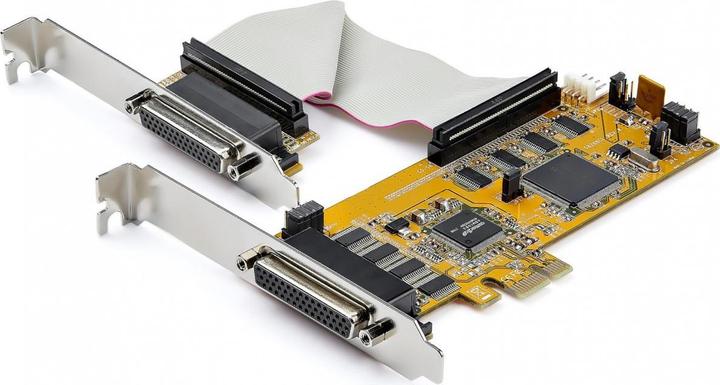 Image du produit StarTech PEX8S1050LP Carte d'interface PCI Express (8 ports, RS232, PCIe, low profile)