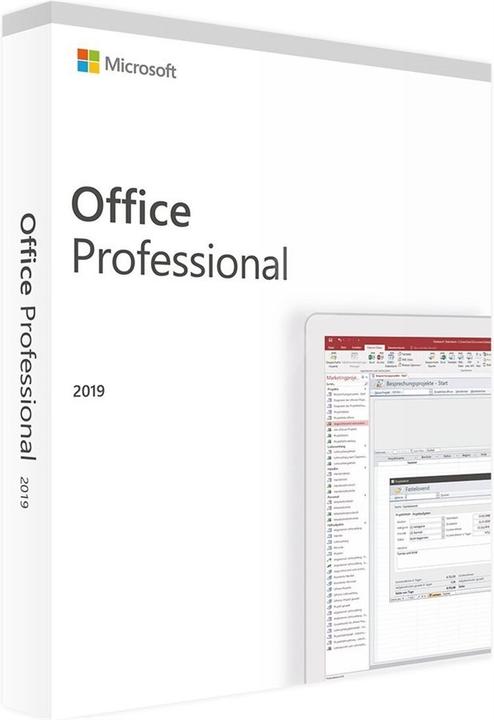 Actual product image Microsoft Office Professional 2019 (1 User, unlimited)