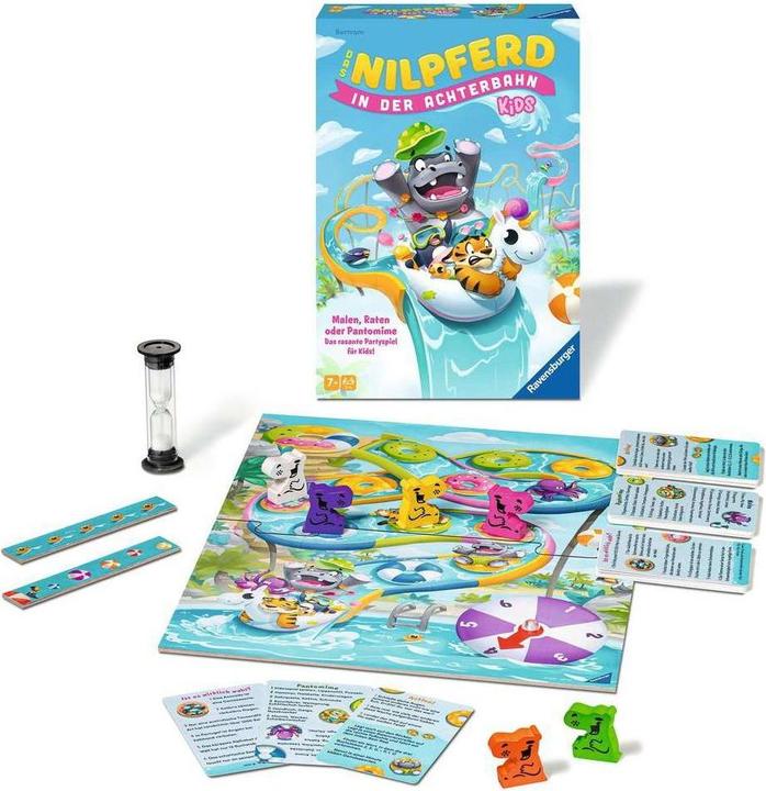 Produktbild Ravensburger Das Nilpferd in der Achterbahn Kids (Deutsch)