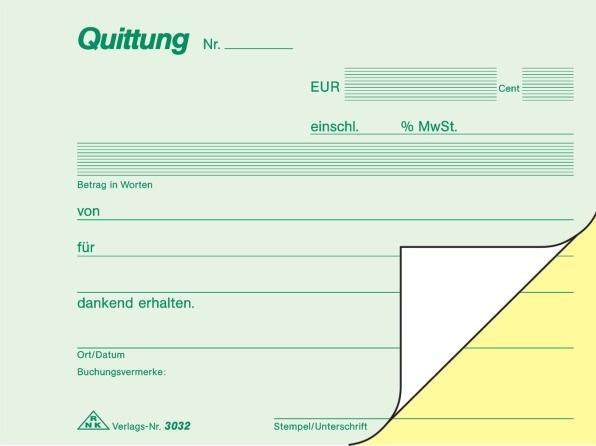 Produktbild Rnk Quittung A6 SD 2x40BL (40 x)