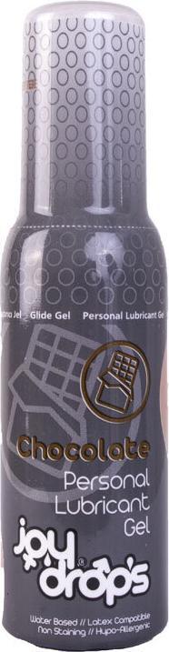 Actual product image JoyDrops Chocolate Personal Lubricant Gel - 100ml (100 ml)