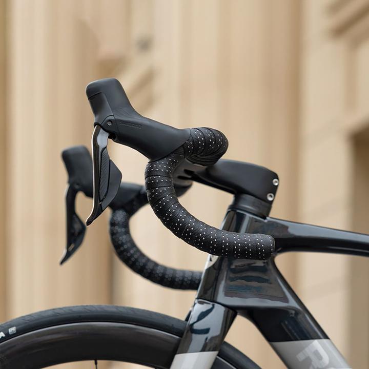 Actual product image Rockbros EVA Handlebar Tape Power Pattern - White