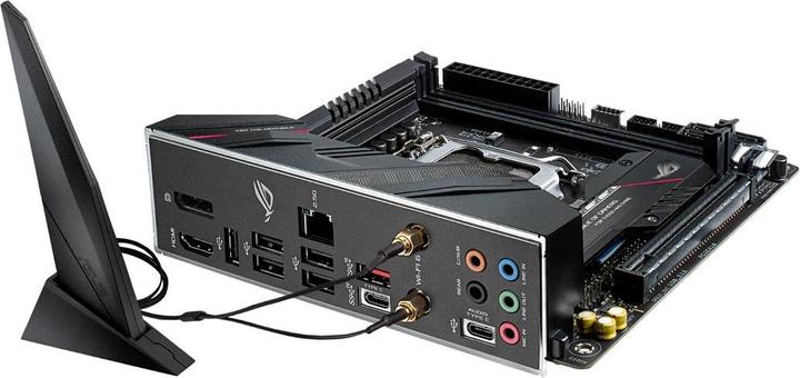 Produktbild ASUS MB ROG STRIX B560-I GAMING Intel,1200,DDR4,mITX (LGA 1200, Intel B560, Mini-ITX)