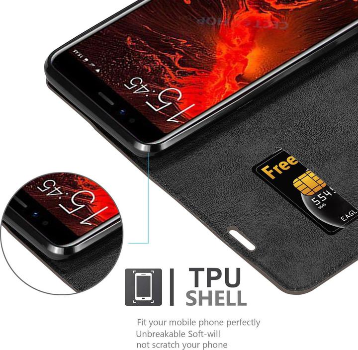 Produktbild Cadorabo Book Invisible Magnet Cover (Lenovo S5 (2018))