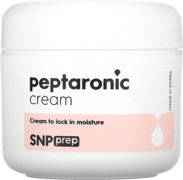 Actual product image SNP PEPTARONIC cream to lock in moisture 50 ml (White)
