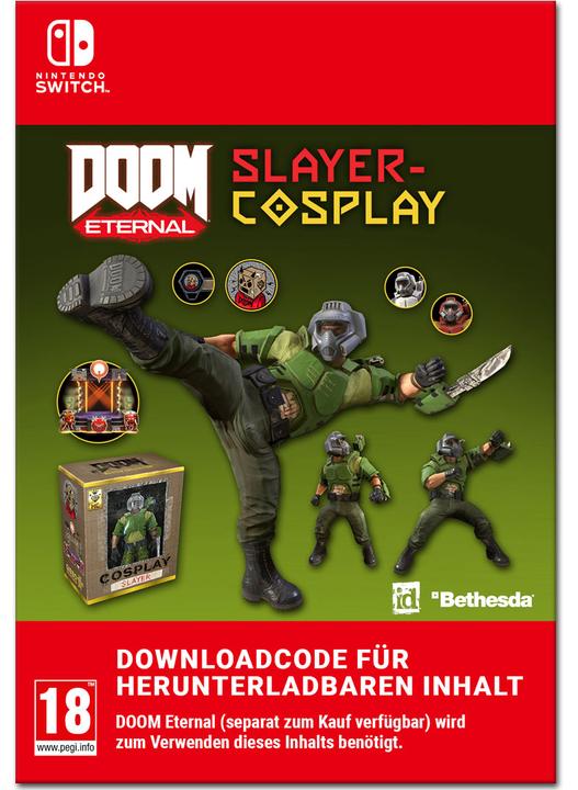 Produktbild Nintendo DOOM Eternal: Cosplay Slayer Master Collection Cosmetic Pack (Switch)