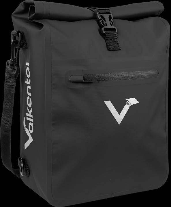 Valkental ValkOne 3in1 Fahrradtasche - perfekt für deinen Alltag! (18 l, Gepäckträgertasche)