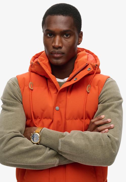 Produktbild Superdry Everest Steppweste mit Kapuze (S)