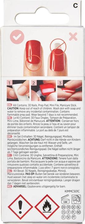 Actual product image KISS Nails - imPress So French (Artificial nails, Blond, Beige)