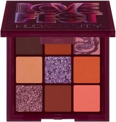 Actual product image Huda Beauty Lovefest Eye Shadow Palette