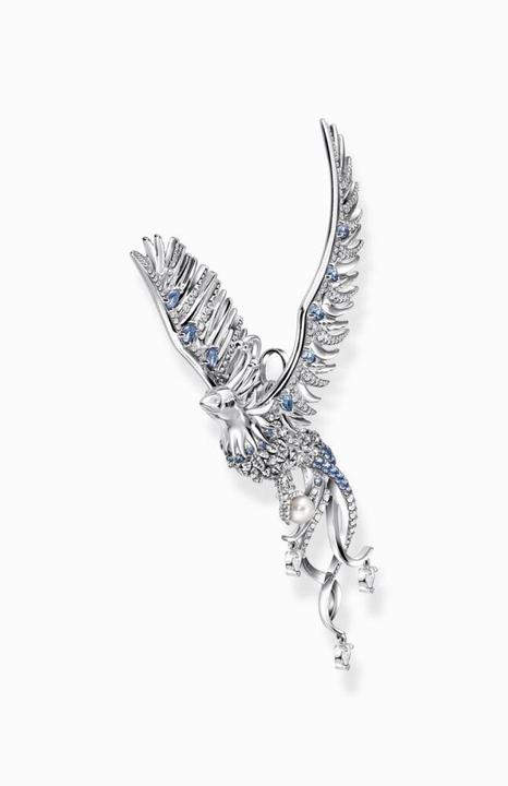 Produktbild Thomas Sabo Anhänger Phönix mit Blauen Steinen Silber (925er Silber)