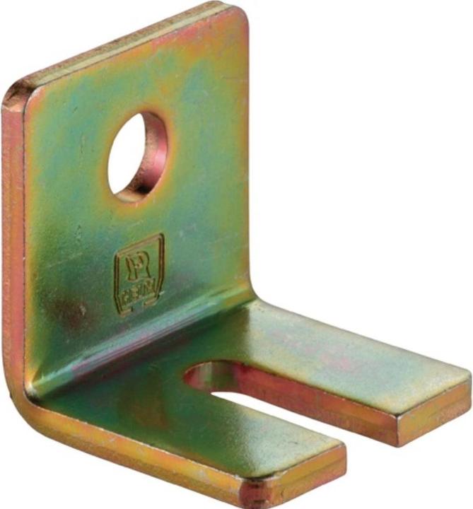 Helm Winkelbefestigung 104 W Profil 100 Stahl Stahl galvanisch verzinkt