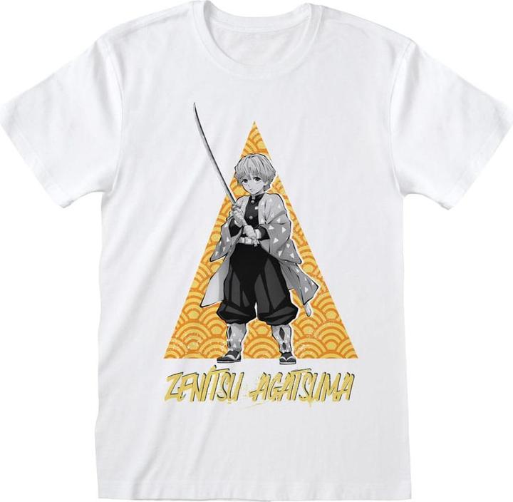 Heroes Inc Demon Slayer T-Shirt Zenitsu Tri (L) (L)