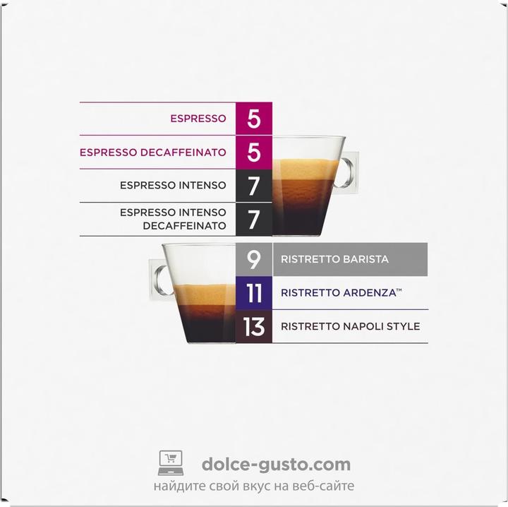 Produktbild Nescafé Dolce Gusto Kaffeekapseln Dolce Gusto Ristretto Barista 30 Stück (30 x Port.)