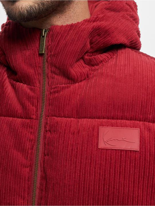 Actual product image Karl Kani KM233-051-1 KK Rubber Signature Corduroy Puffer Vest (M)