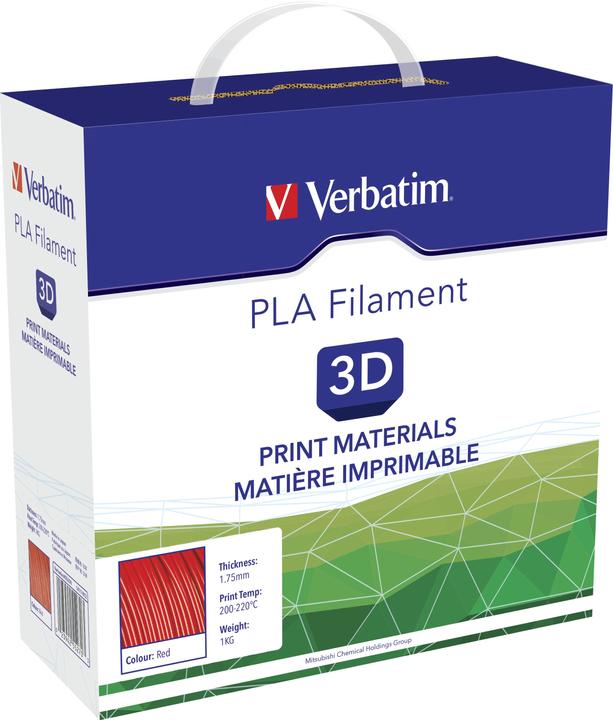 Immagine prodotto Verbatim Filamento (PLA, 1.75 mm, 1000 g, Rosso)